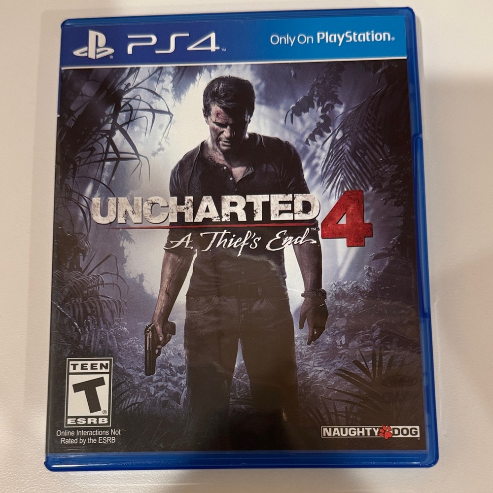 Sony PS4 Uncharted 4: A Thief's End - Blue Case